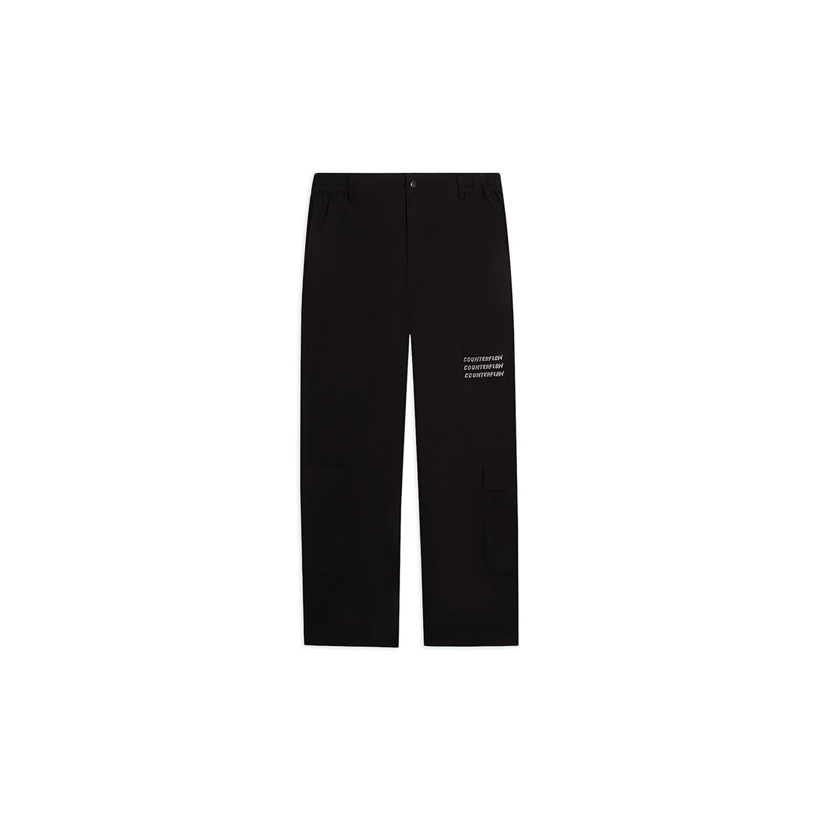 Li-Ning Counterflow Triple Logo Straight Pants Black Men s AKXSC21-1 XL