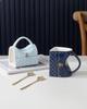 Elegant Ceramic Mug Set: Unique Handbag Design for Office or Home Use