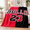 Chicago Bulls Flanell-Kuscheldecke Weich Warm Gemütlich Für Sofa Bett Innen Haus Schlafzimmer Gebrauch