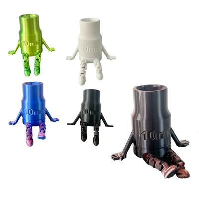 3D Printed 10mm Socket Ornament Gift Creative Figure With Legs
