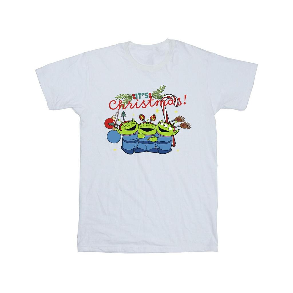 Toy Story Boys Aliens Cotton Christmas T-Shirt