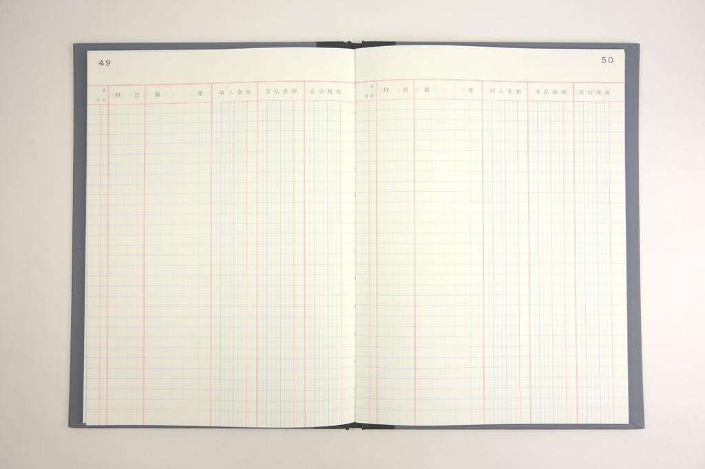 KOKUYO Accounting Cash Book with 100 Book, Subjects, B5, Pages, Chi-115