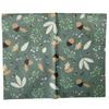 Floral Print Fabric 46x56cm Pine Cone for and Other Stylish 7-Piece Set, (Green, Pattern), Patchwork, Crafts, Crafts.