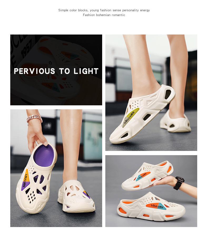 Men's 2025 Summer Thick-Soled Outdoor Non-Slip Garden Shoes & Casual Beach Sandals