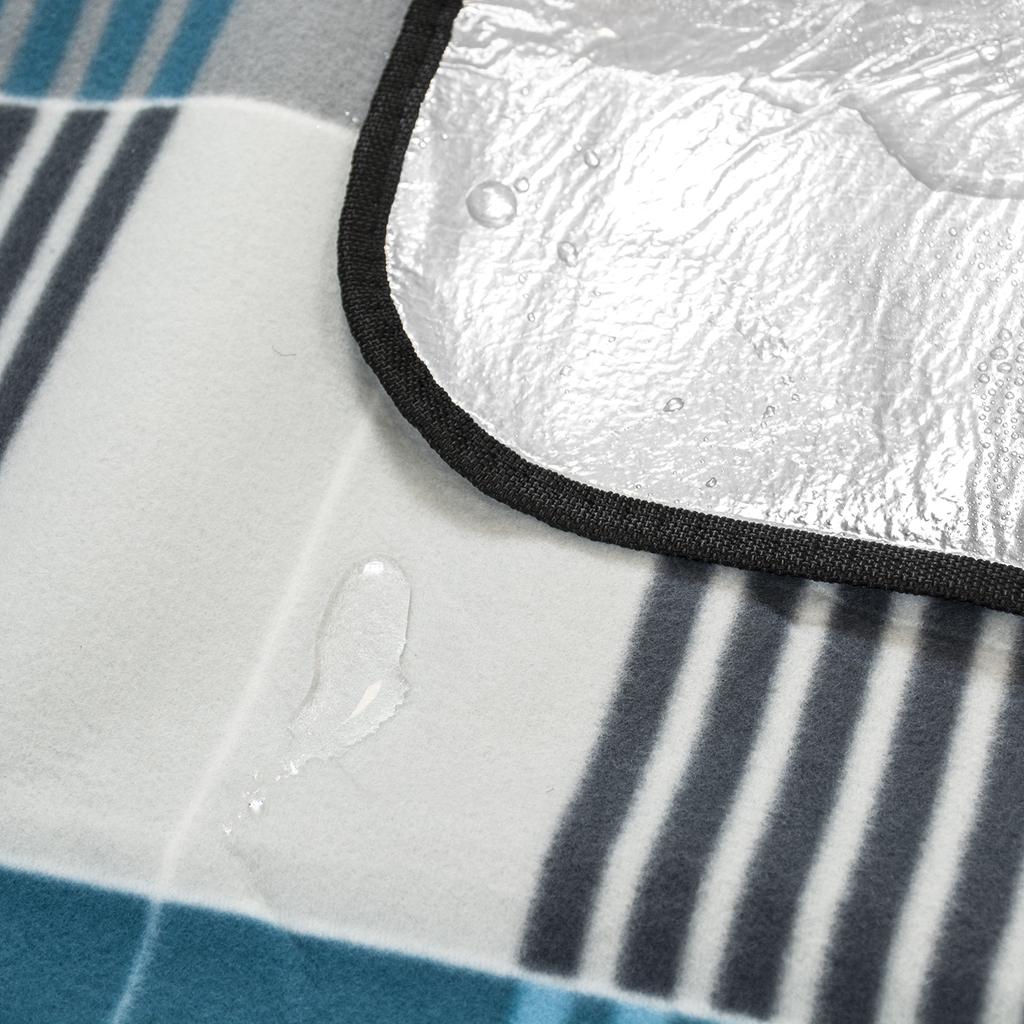 Picnic Blanket Beach Mat Insulation Waterproof Handle Lightweight Thick 200x200
