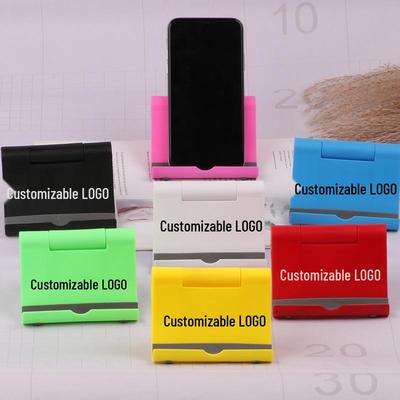 Verstellbarer Faltbarer Multi-Winkel Handy- und Tablet-Ständer mit Anpassbarem Logo