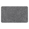 RECTANGULAR ADHESIVE FELT 25x50 GREY (54pcs)