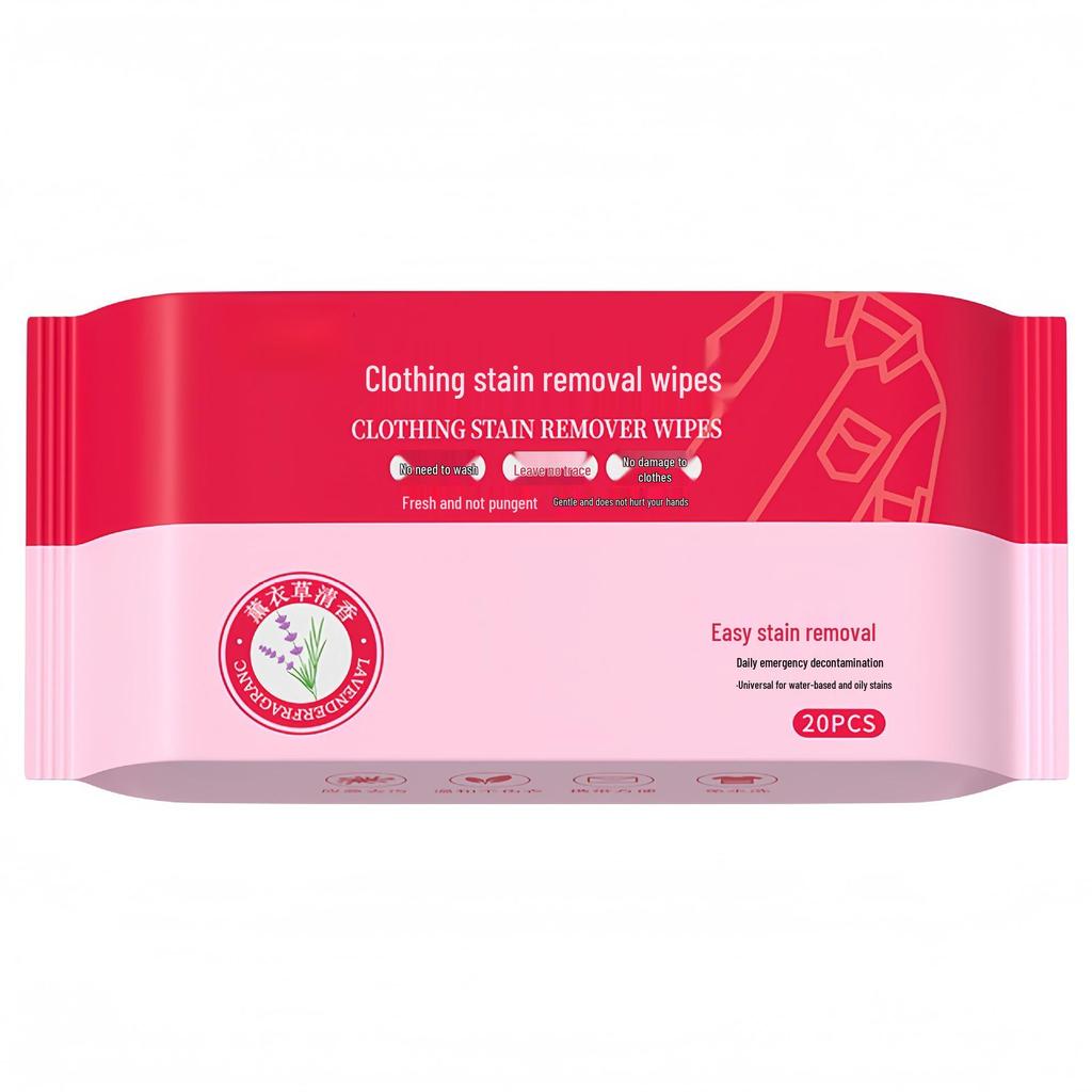 Powerful Oil & Stain Remover Wipes for Jackets - No-Wash, Portable, Dry Cleaning Solution