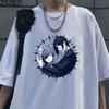 New Anime Black Butler Sebastian Michaelis Ciel Phantomhive Print T-shirt Unisex Summer Casual O-neck Lady Female Short Sleeve
