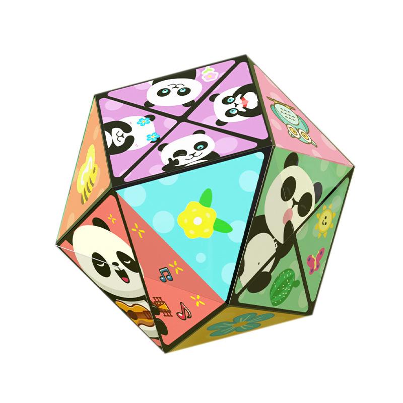 Folding Infinite Magic Cube: 3D Deformation Puzzle for Kids’ Cognitive and Geometric Training