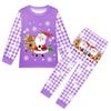 Children's Fashion Suit Skirt Round Neck Long Sleeve Top Pants