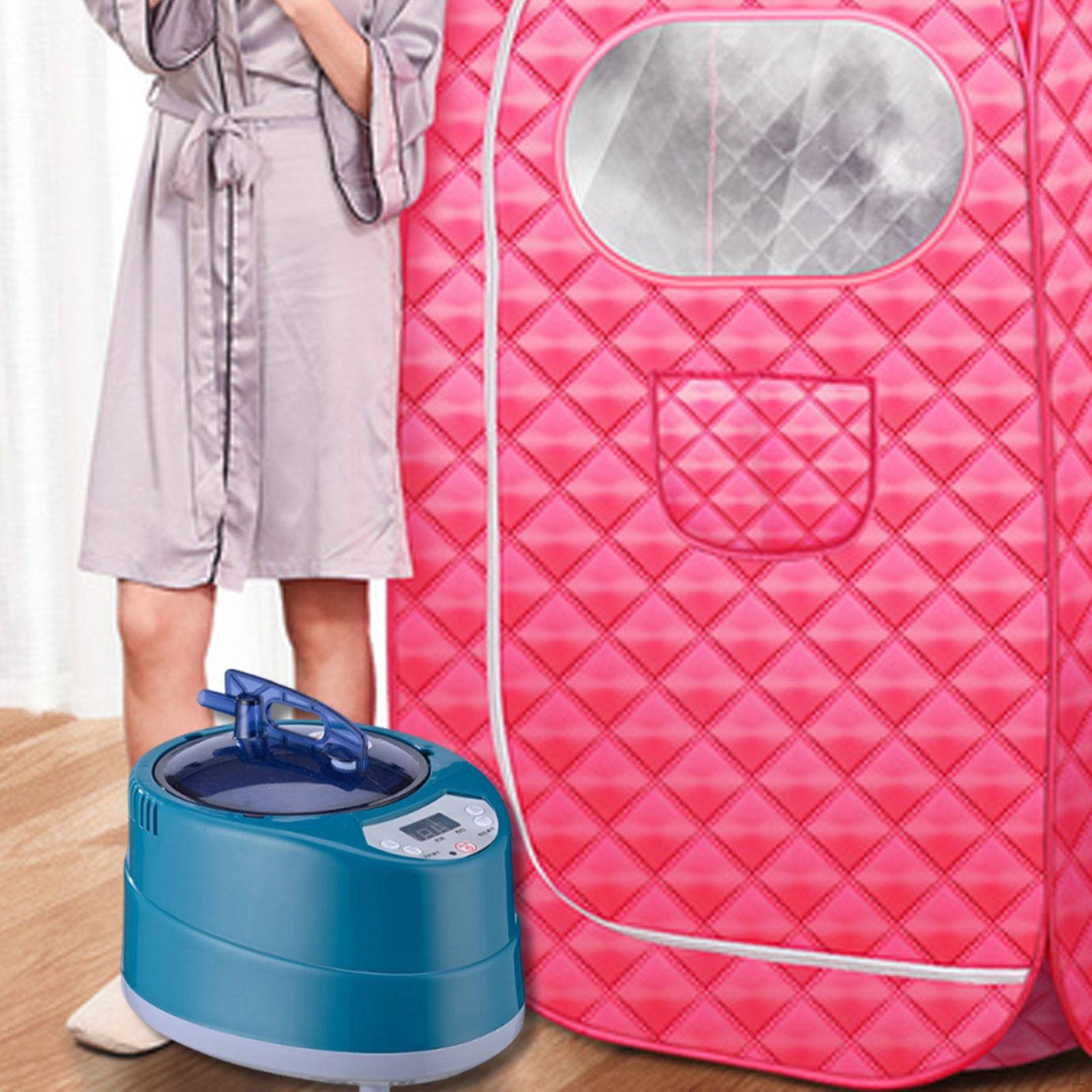 

Sauna Steamer Machine European Plug Stainless Steel Liner Pot White зелёный