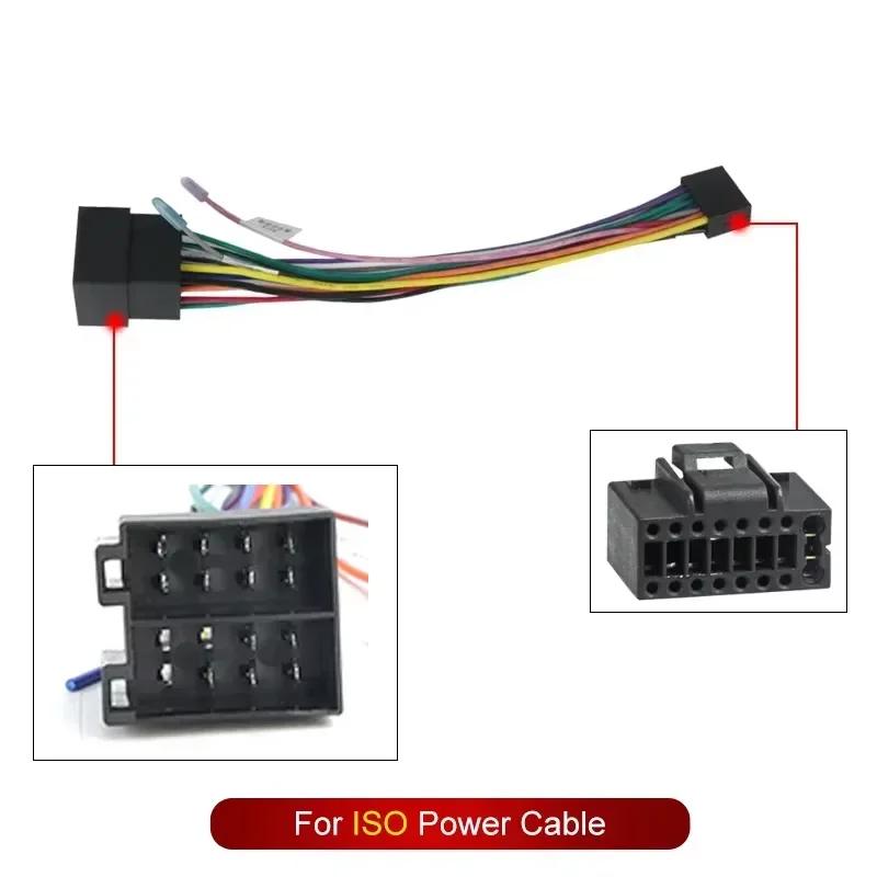 40PIN/52PIN/ISO Connector for Volkswagen Golf 5/6/Polo/Passat/Jetta/Tiguan/Touran Skoda Car Radio Player Wire Harness CANBUS BOX