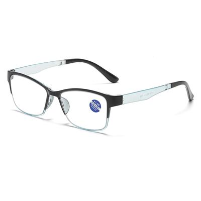 1704LH Full Rim TR Frame Presbyopia Minus 250 Blue Ray Blue Filter Supplier Glasses Women Corrective Reading Glasses