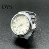 Trendy Finger Watch Ring Watches Men Women Elastic Clear Innovative Digital Round Dial Quartz for Valentine's Day Adjustable Number