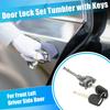 Edinstry Car Door Lock Kit with Lock Pins and Key 2 for Toyota Part Number Cylinders, Keys, 2012-2016, 72185-T0A-A01