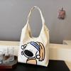 Office workers portable tote bag canvas tote bag cute messenger bag handbag handbag Bao Ma going out handbag