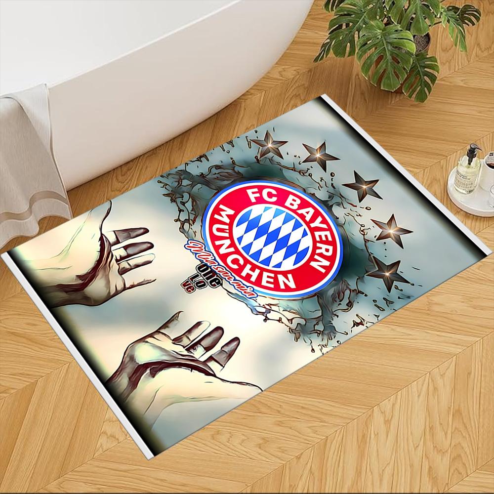 Bayern Munich Crest Area Rug Suitable for Dormitory Living Rooms Dining Room Study room Antislip Carpet Office home decor Wedding Party Gift