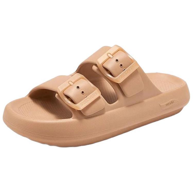 Skechers Foamies Simple Comfortable EVA Slide Sandals Women sandals Brown 111645-TAN