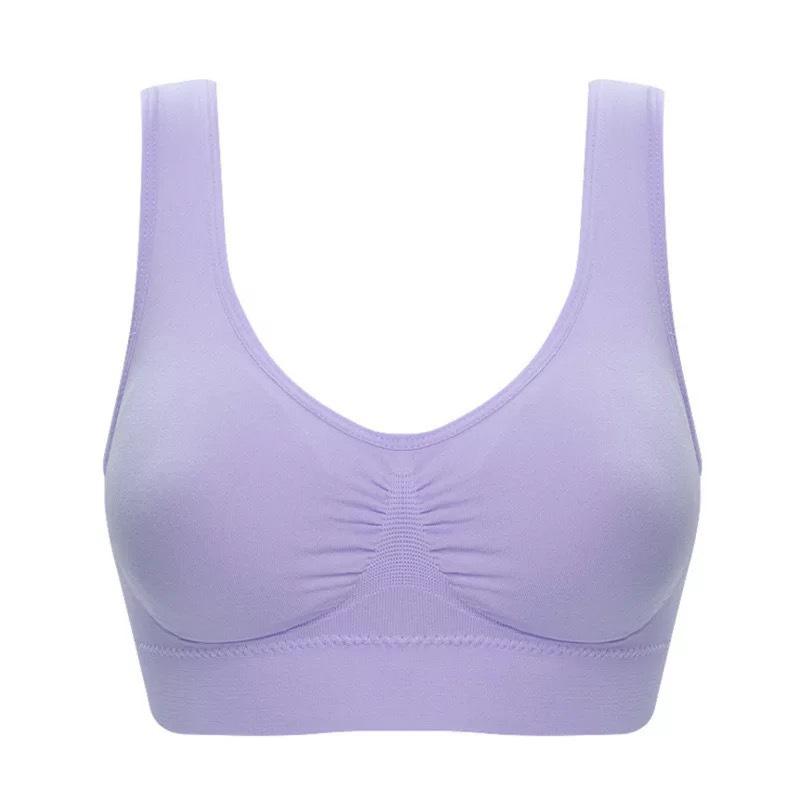 12-Color Seamless Shockproof Yoga Sports Bra