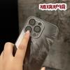 Feather yarn magnetic attraction is suitable for Apple 11promax mobile phone case, new matte iPhone11 lens anti-drop protective case