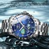 Fashion Starry Sky Van Gogh Men Quartz Watches Date Waterproof Luminous Small Three Pin Exquisite Men's Business Watches