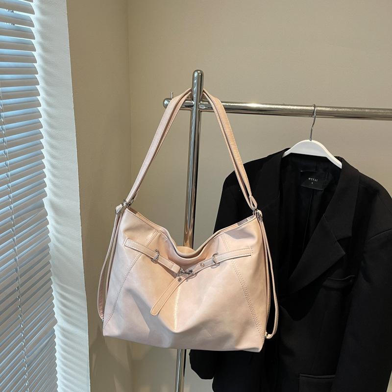 Large Capacity Bag Women's Summer 2025 New Niche Design Single Shoulder Crossbody Tote Bag Multi-functional Backpack