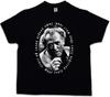 CHARLES BUKOWSKI PORTRAIT Kids Boys T-Shirt Quote Barfly Poetry Quote-