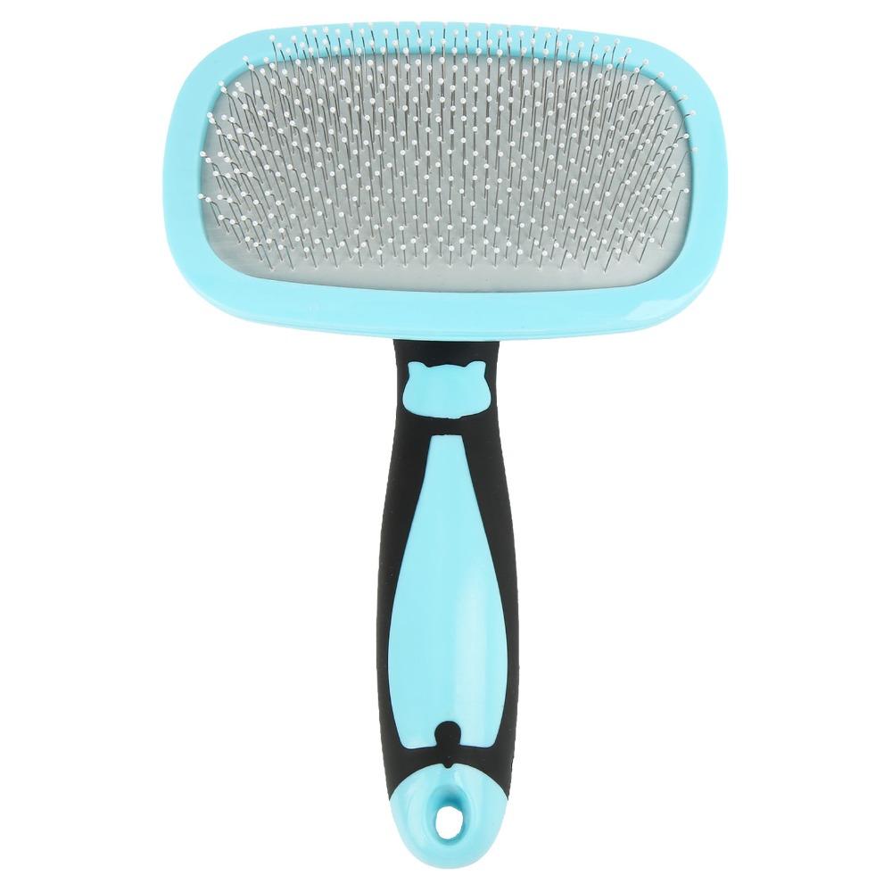 360° Rotatable Cat Slicker Comb Stainless Steel Needle Pet Care Tool  for Cats Dogs Hair Removal