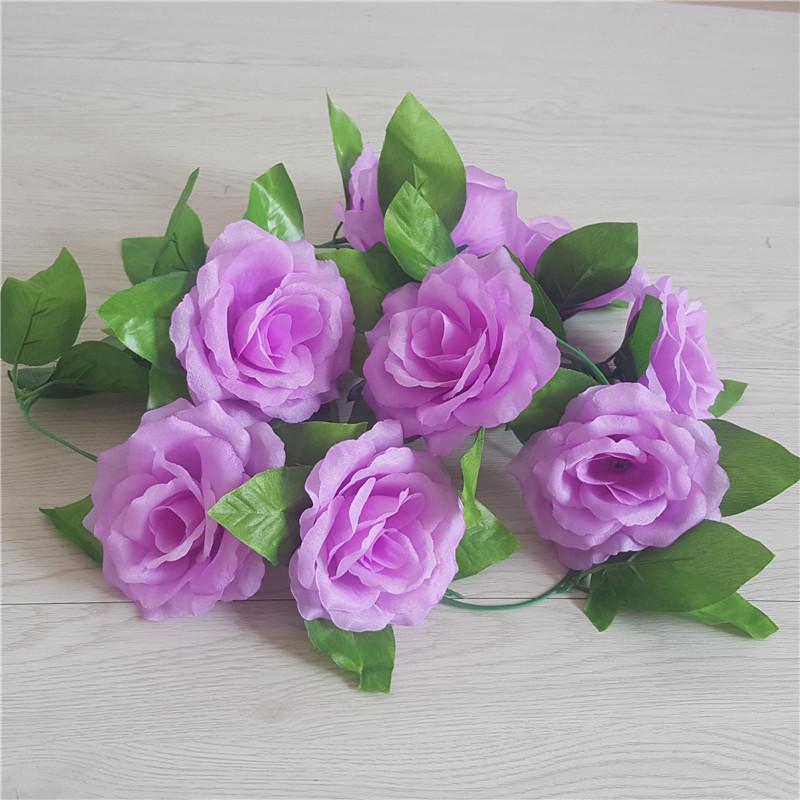 Artificial Rose Flower Vine for Wedding Decoration