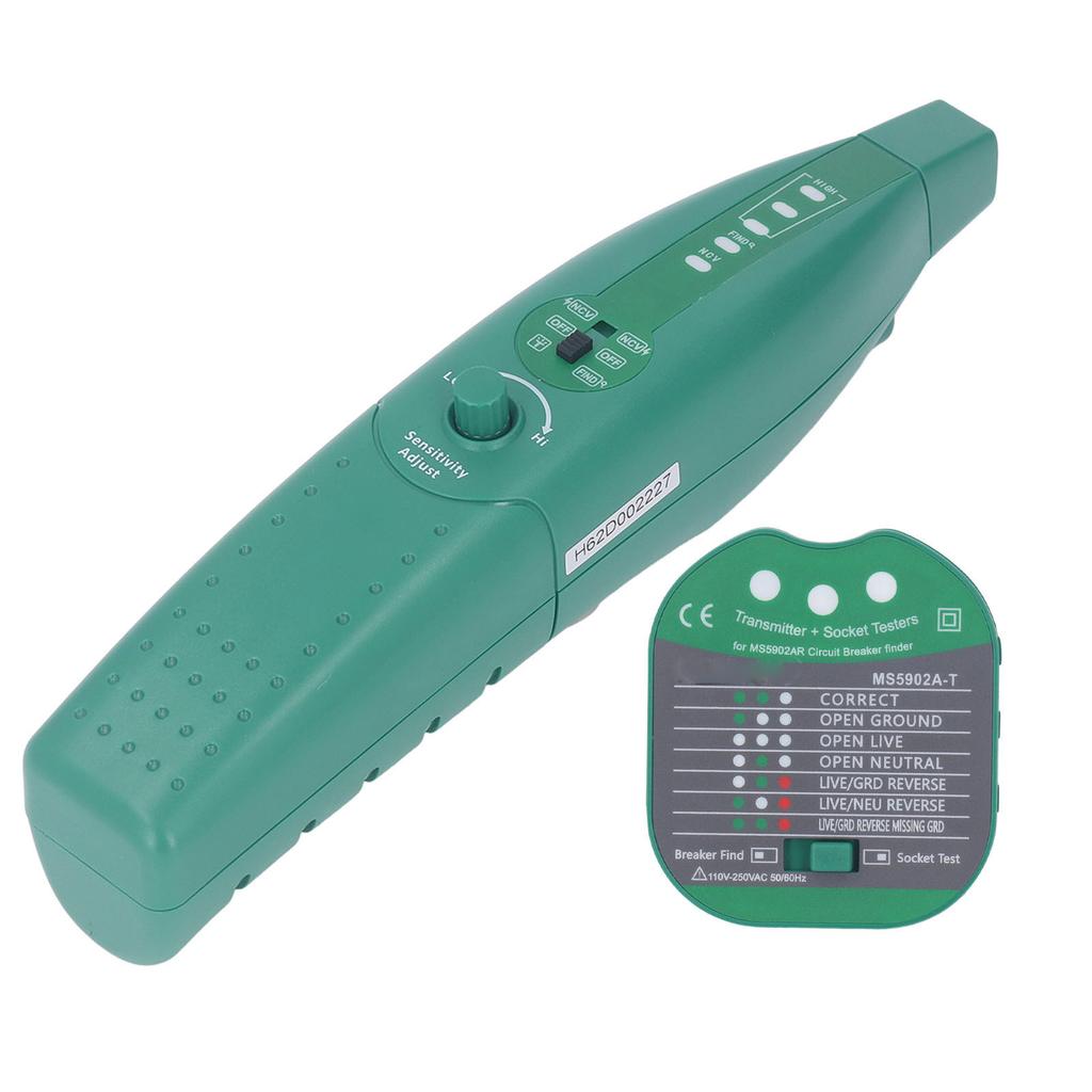 Automatic Circuit Breaker Fuse Finder Electric Outlet Air Switch Socket Tester   MS5902A