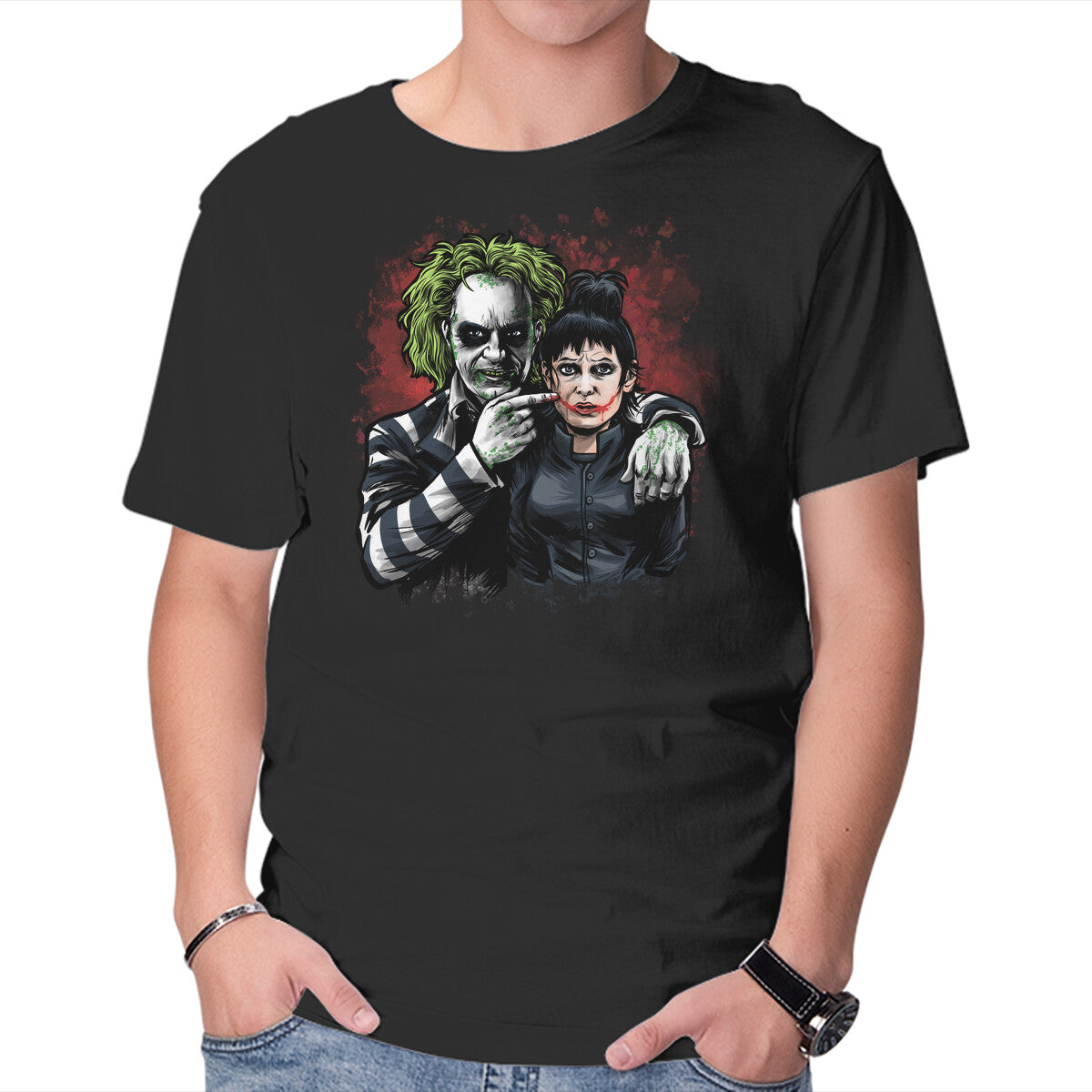 Unisex Crew Neck T-Shirt Juice Smile Graphic Short Sleeve Casual Tee XS