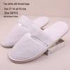 Portable Thick Cotton & Linen Disposable Slippers for Hotels, B&Bs, Guest Houses, and Travel