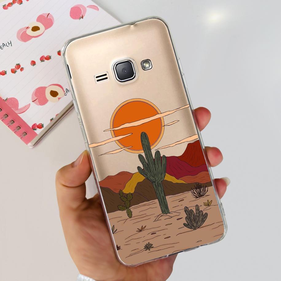 For Samsung J1 2016 Case SM-J120F Cover Fashion Marble Flower Soft Silicone Phone Cover For Samsung J1 Mini J105F J 1 2016 Funda