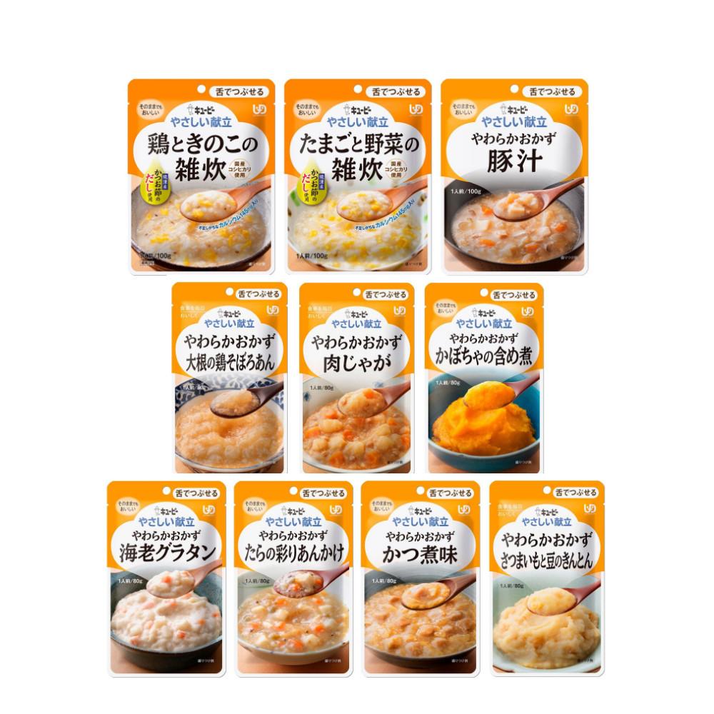 Japan Kewpie Yasashii Kondate Soft Food Series (80g / 100g / 150g) Shrimp Gratin/80g