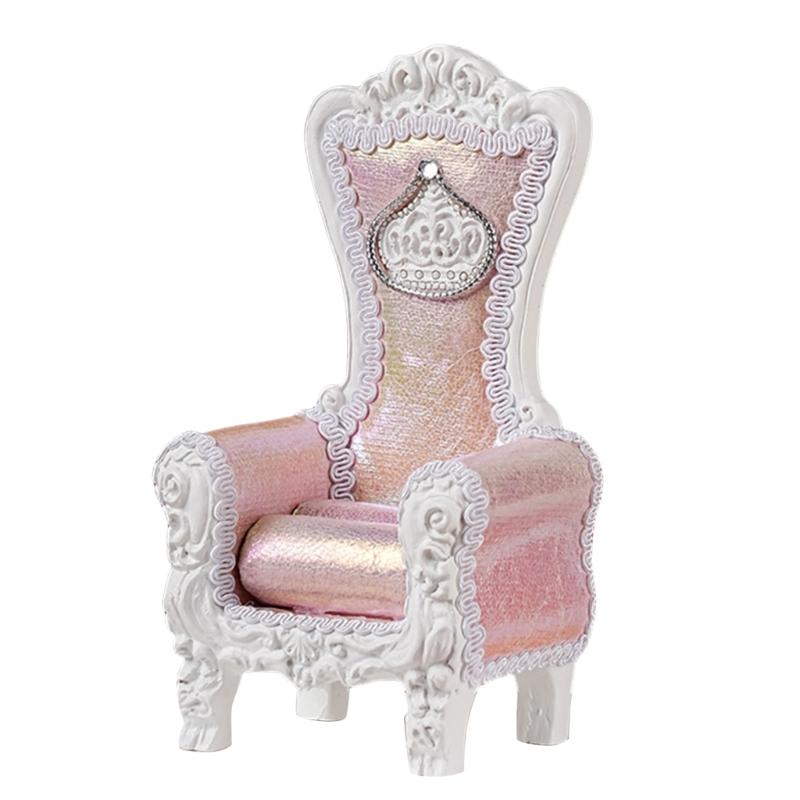 16cm Mini Handmade Sofa for OB11 Doll Jewelry Display Stand Kawaii Dollhouse Accessories Desk Home Decr Gift