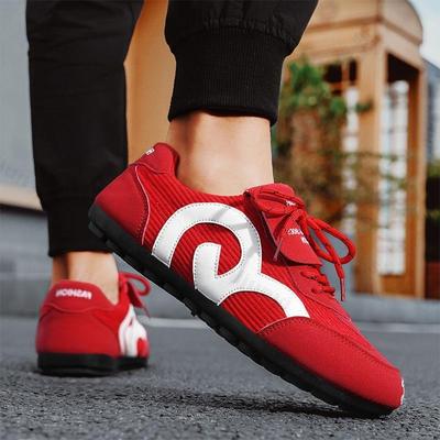 Mode 2025 Herbst Neuer Modetrend Lässige Sportschuhe mit dünner Sohle für Herren Vielseitige Low-Top Bequeme Rutschfeste Schnür-Flats