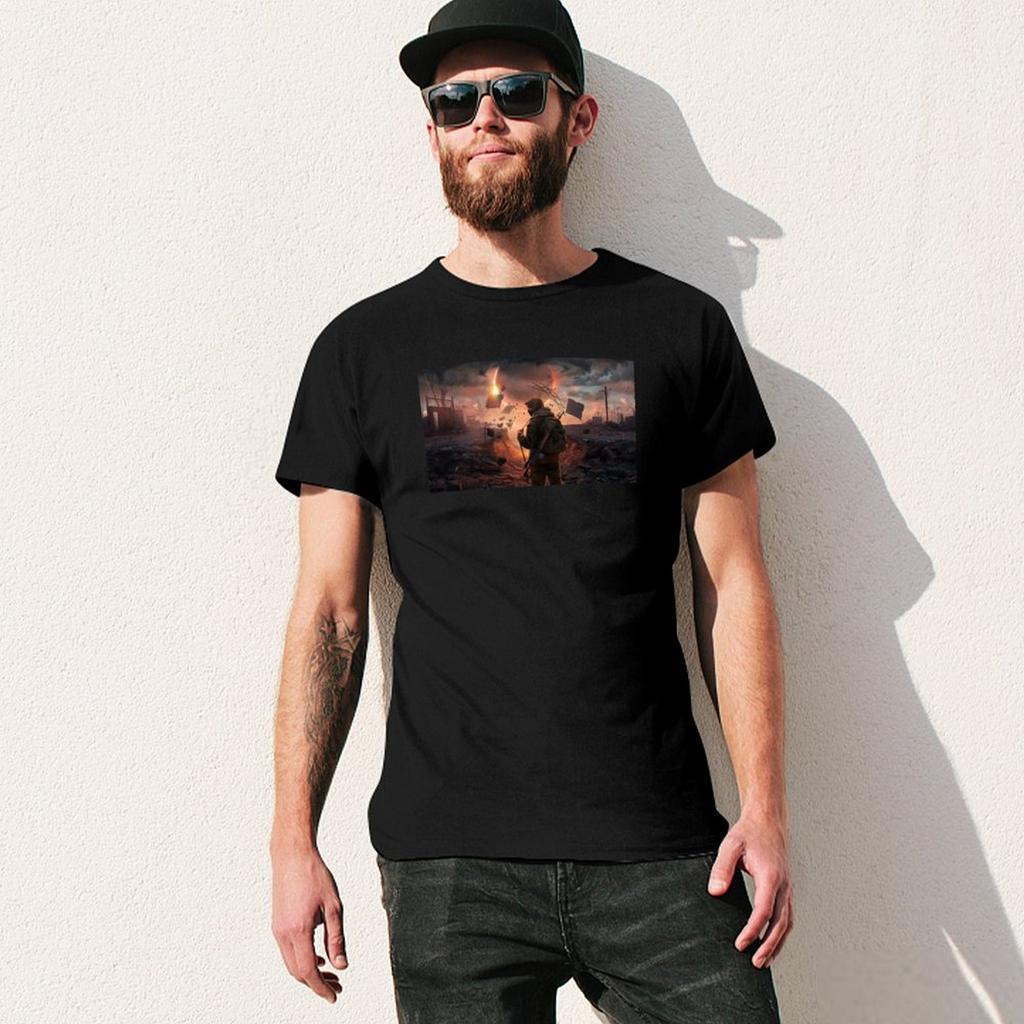Into The Radius VR Art - Virtual Reality Survival Game Art T-Shirt Quick-drying Mens Graphic T-shirts Funny