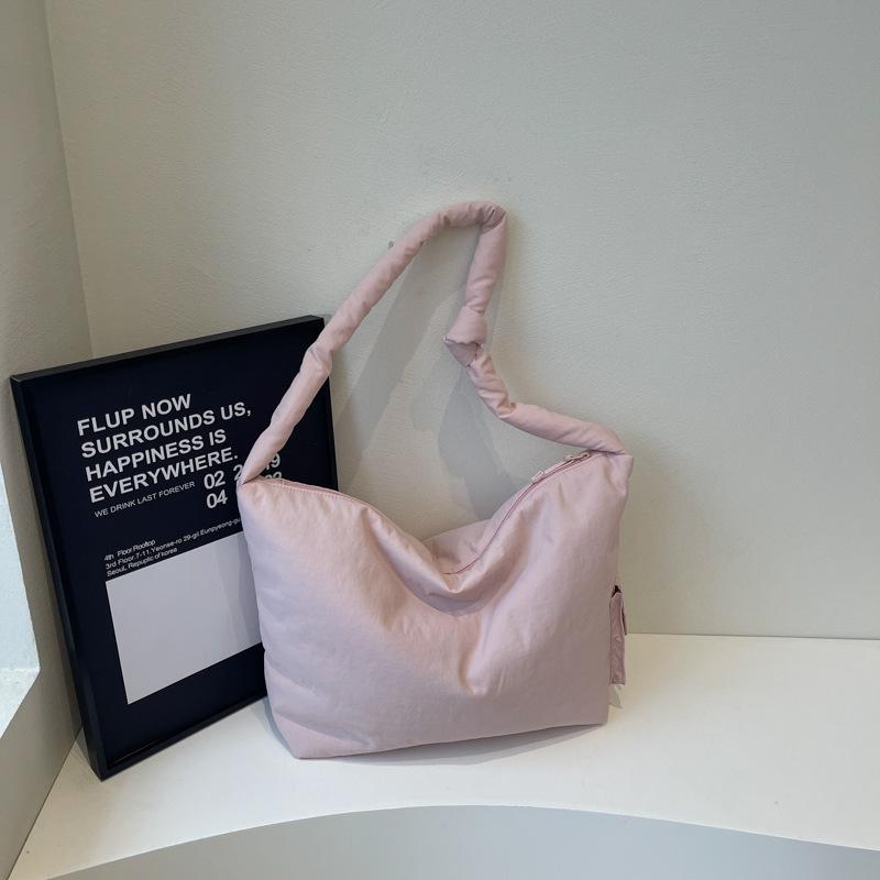 New simple casual large-capacity bag, high-end sense trendy fashion crossbody single shoulder commuter wind tote bag women's bag