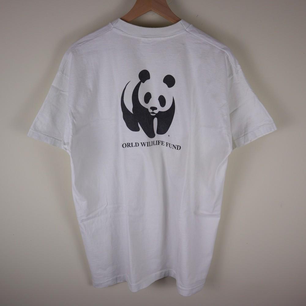 

Vintage 90s World Wildlife Fund WWF Panda Shirt Single Stitch Adult XL 22.5x30 Unisex T-Shirt XXXL