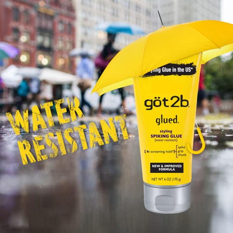 Got2b Glued Spray Hairspray Strong Hold Long Lasting Matte Finish Fast Drying Non-Sticky less