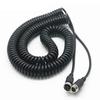 8M Car Video Aviation Spring Line 4-Pin Extension Cable for Rear View Camera Truck Trailer