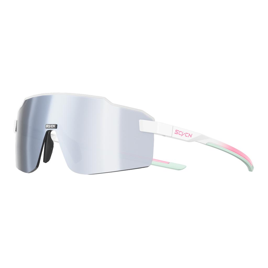 SCVCN Farbige photochrome Radsportbrille Sonnenbrille für Herren Radsport Straßen- und Mountainbike-Brille sowie für Damen Freizeit Wandern Winddicht