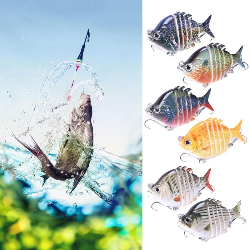 Realistic Fishing Lures With Double Hook And Slow Sinking Swimbaits Fishing Lures Freshwaters Saltwater Fishing Gear