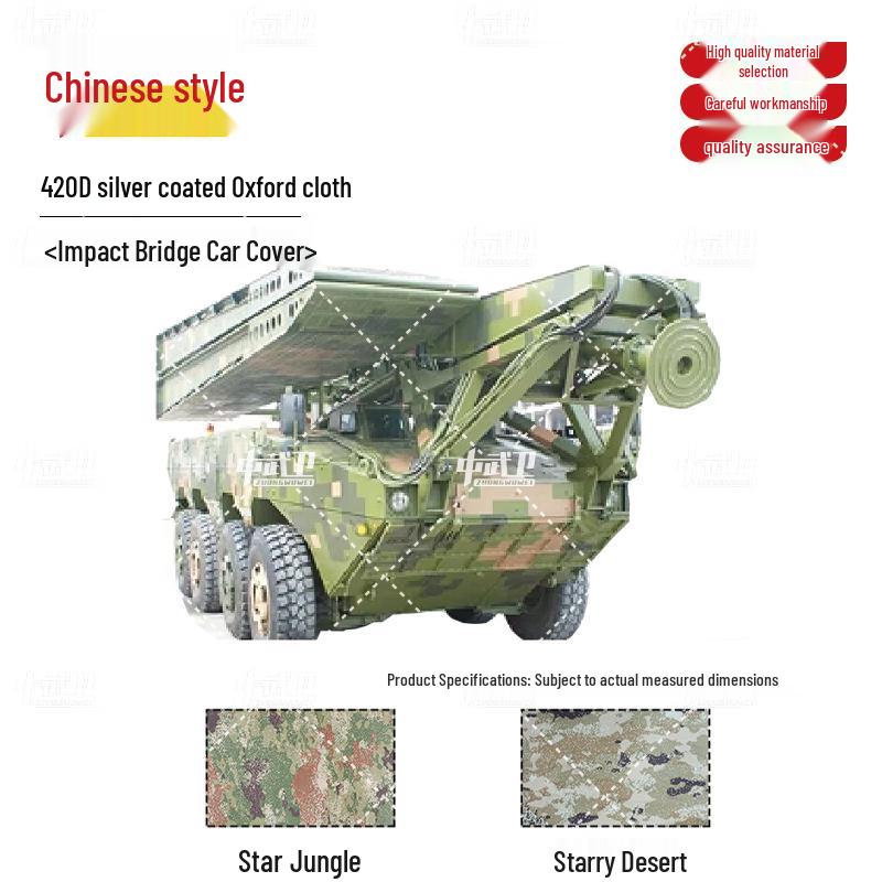 

Zhongwuwei Protective Car Cover 420D Silver Coated Oxford