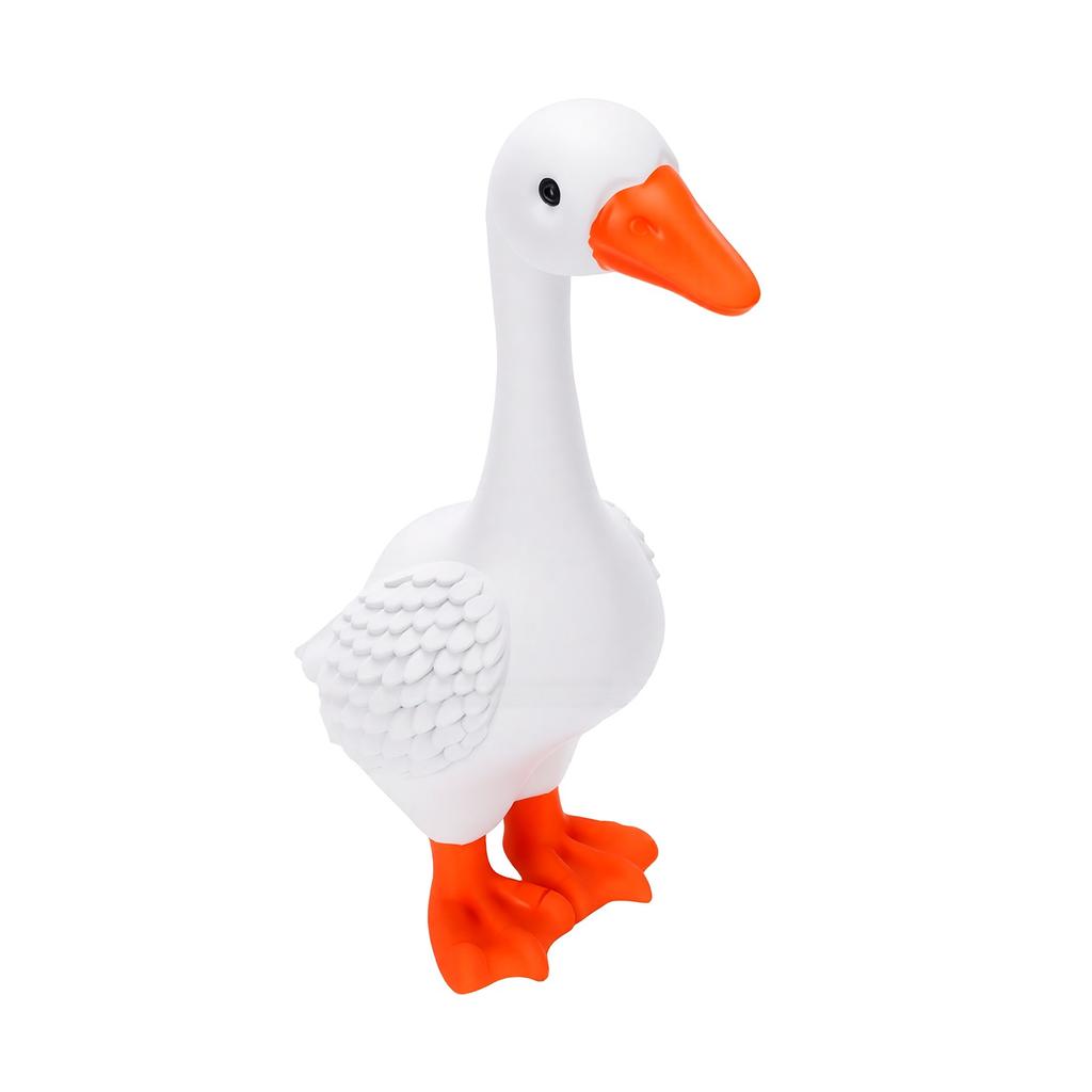 Resin Goose Statue Outdoor Yard Decor Lawn Ornament Patio Porch Decorative Sculpture for Home Garden Display