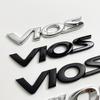 3D Chrome Toyota Vios Letter Emblem Badge Sticker for Toyota Vios XP150 XP40 XP90 Rear Trunk Decor Replacement