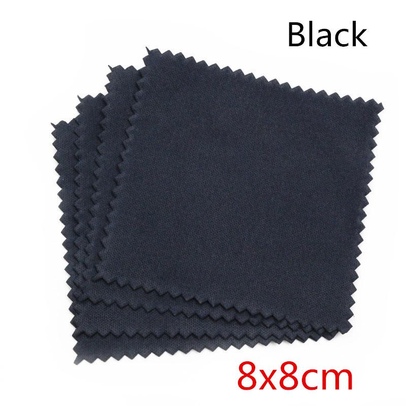 10-Piece Silver Polishing Cloth Set: Deerskin Velvet for Silverware & Jewelry Care.