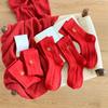 Chinese New Year Ankle Socks Soft Cotton Breathable for Women Girls Wedding New Year Celebration Party Decorations