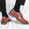 Men's Dress Shoes High Quality Leather Shoe Classic Business Casual Formal Shoes Luxury Wedding Shoes for Men Oxford Office Oes